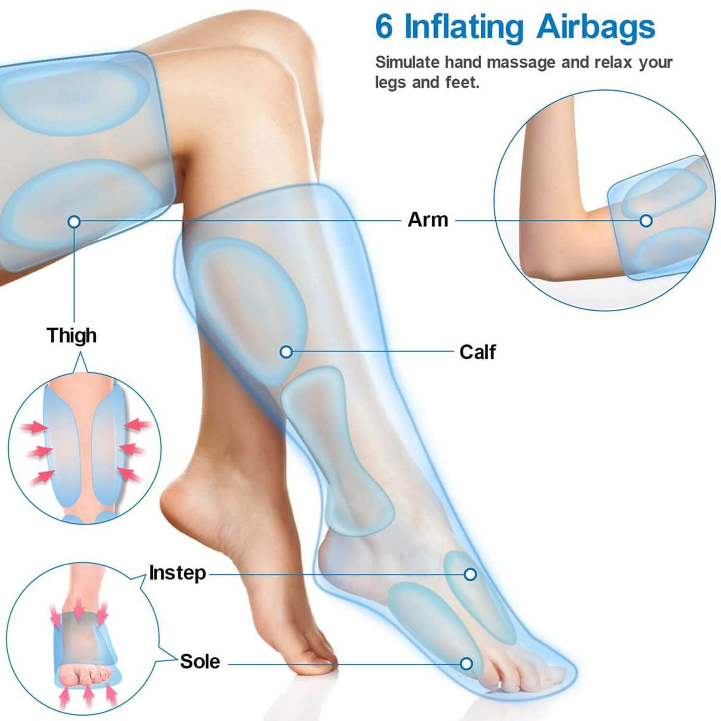 Leg Massager Premium (Heat)