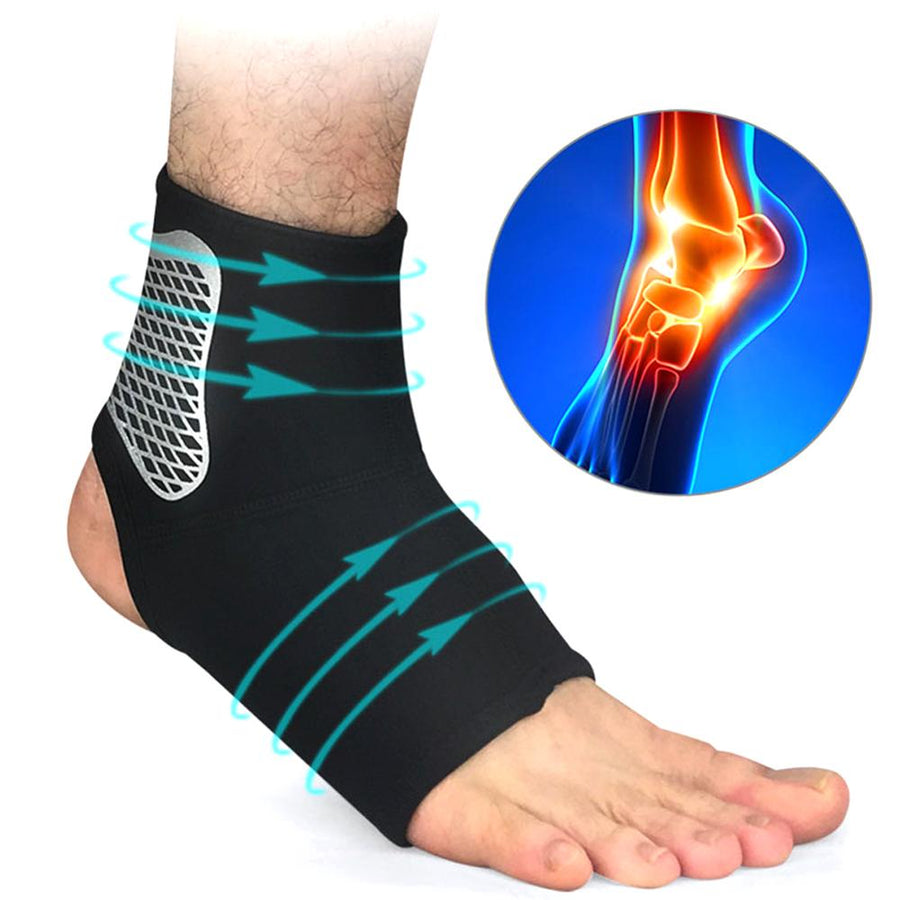 Support Compression Strap Achilles Tendon Brace Sprain Protect Ankle Brace