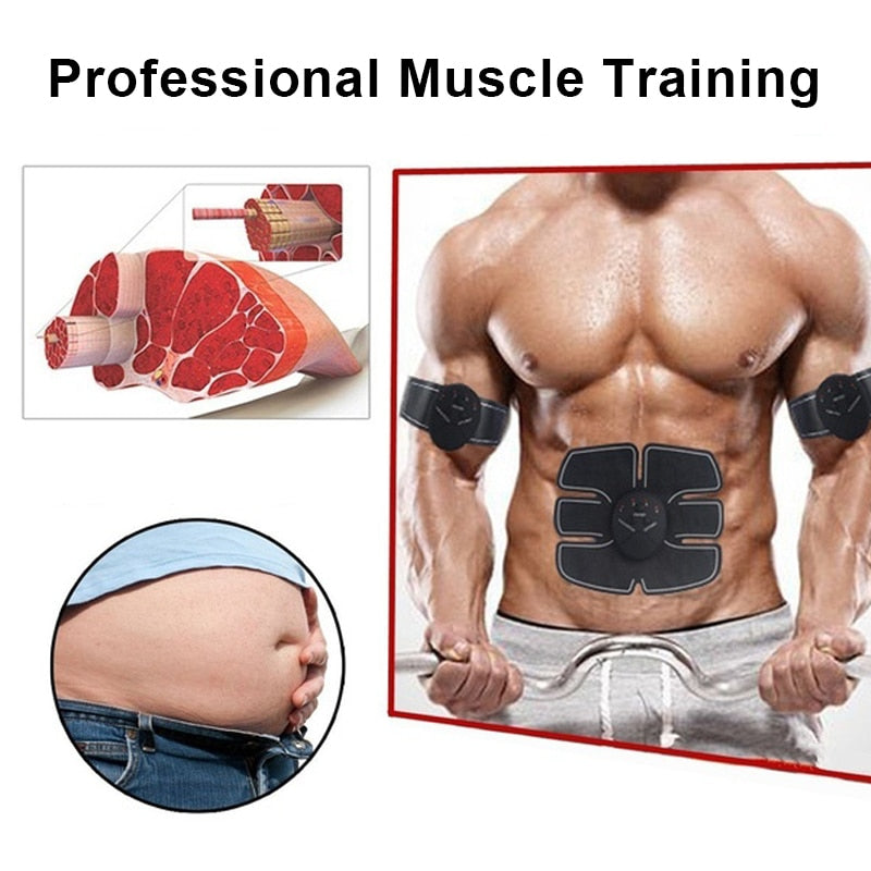 Unisex Muscle Stimulator Slimming Fat Burning Abs Muscle Trainer