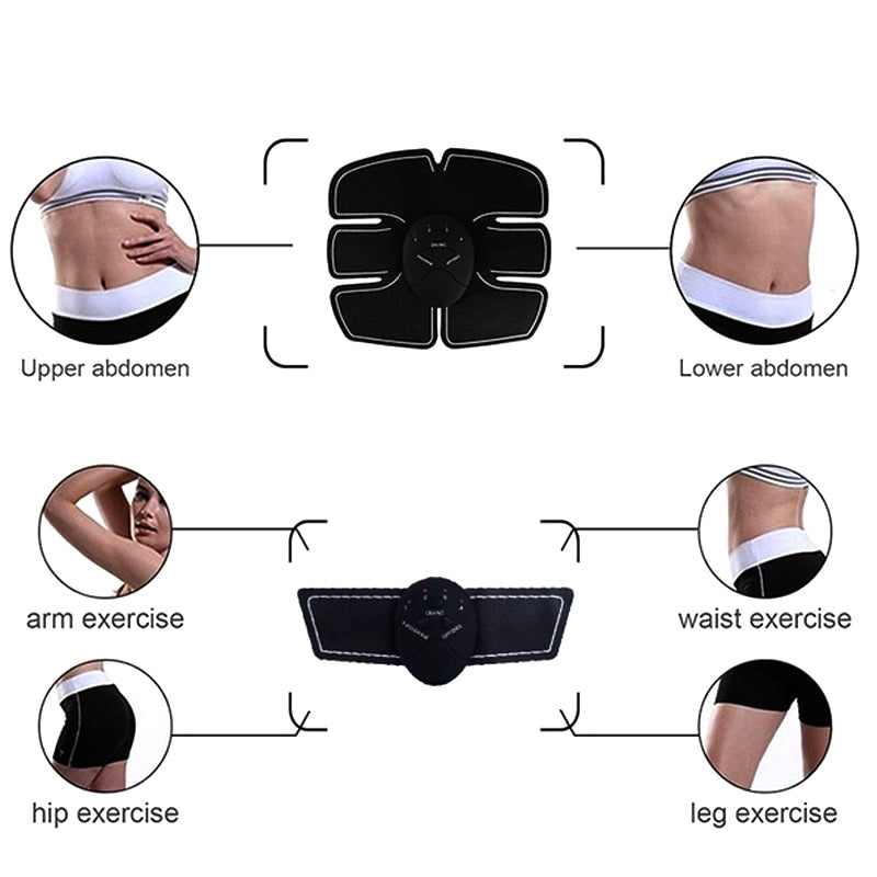 Unisex Muscle Stimulator Slimming Fat Burning Abs Muscle Trainer