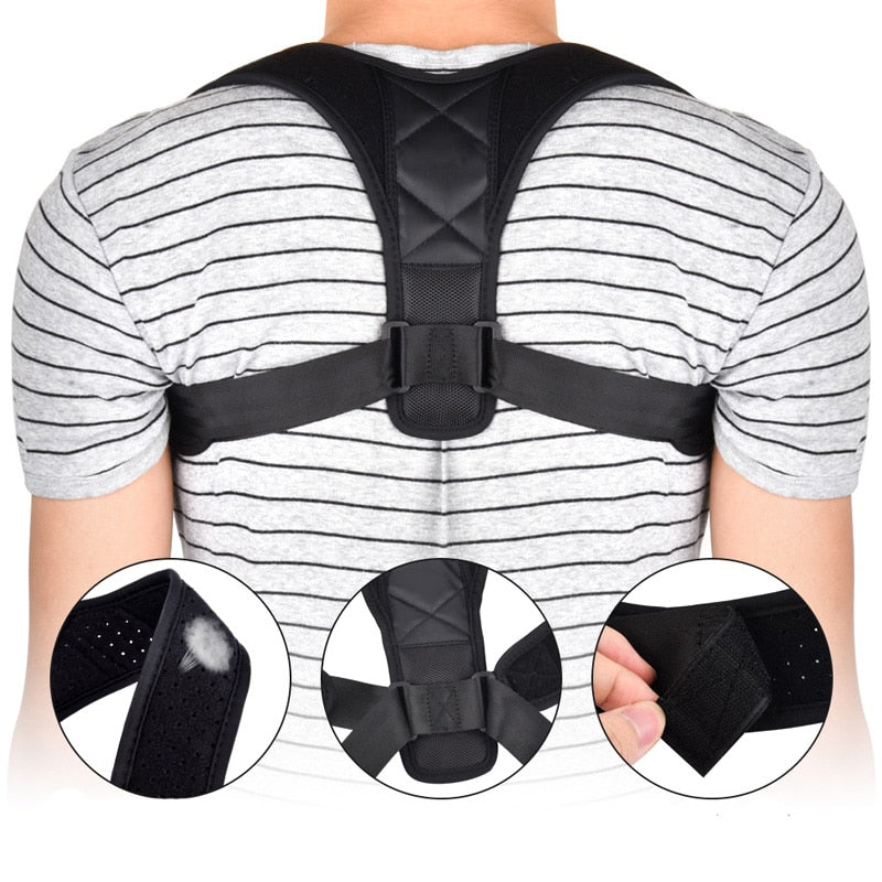 Strap Brace Shoulder Spine Support Lumbar Posture Orthopedic Belts