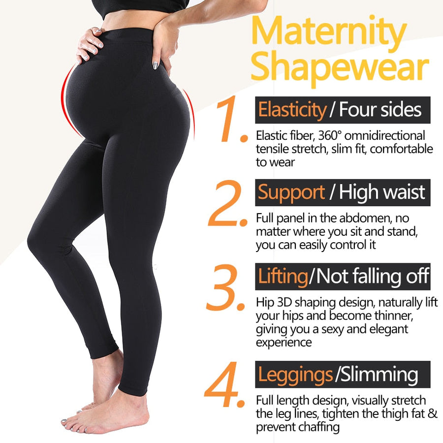 Maternity Yoga Pants Support Belly Leggings Pregnancy Trousers Pregnant