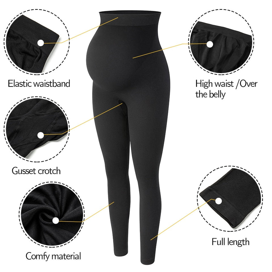 Maternity Yoga Pants Support Belly Leggings Pregnancy Trousers Pregnant