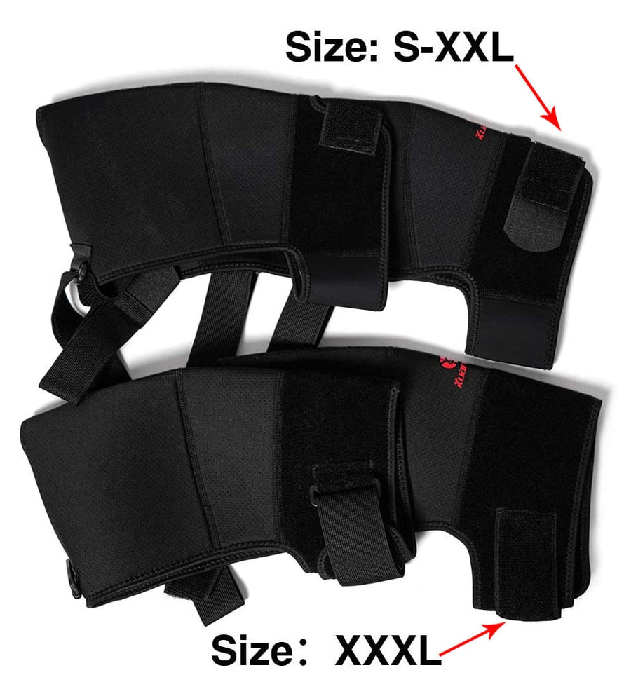 Kuangmi Double Shoulder Support Strap Adjustable Bandage Sports Double Shoulder