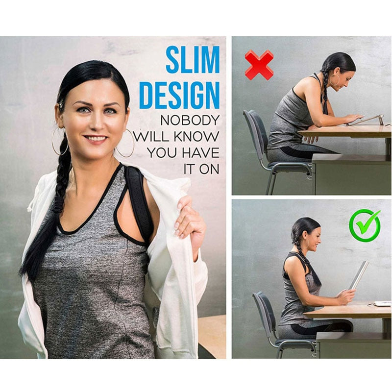 Posture Corrector Adjustable Back Fracture Support Straight Shoulders