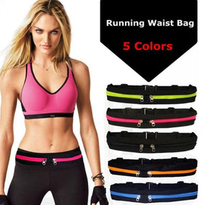 Sports Bag Running Waist Bag Pocket Jogging Portable Waterproof