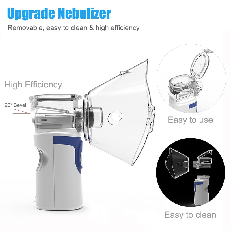 Health Care Inhale Nebulizer Mini Portable Steaming Inhaler