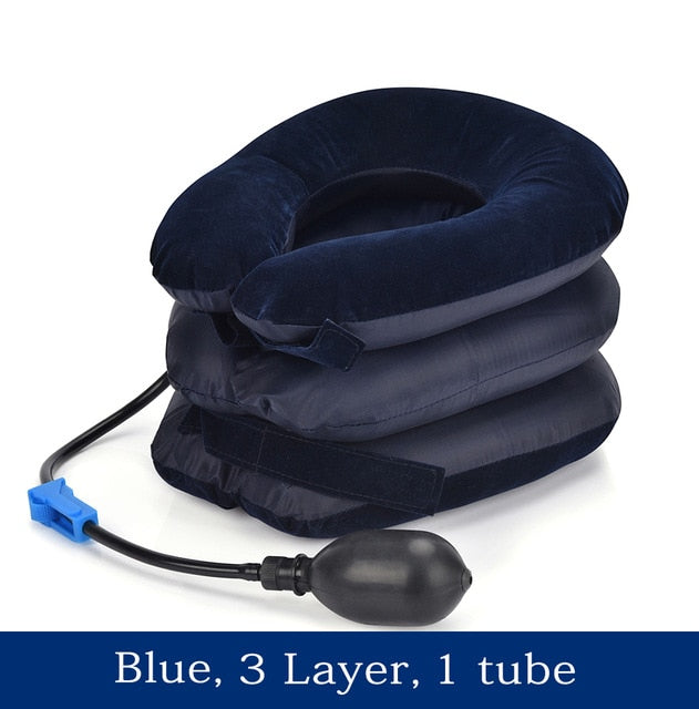 Neck Stretcher Air Cervical Traction  Orthopedic Pillow Collar