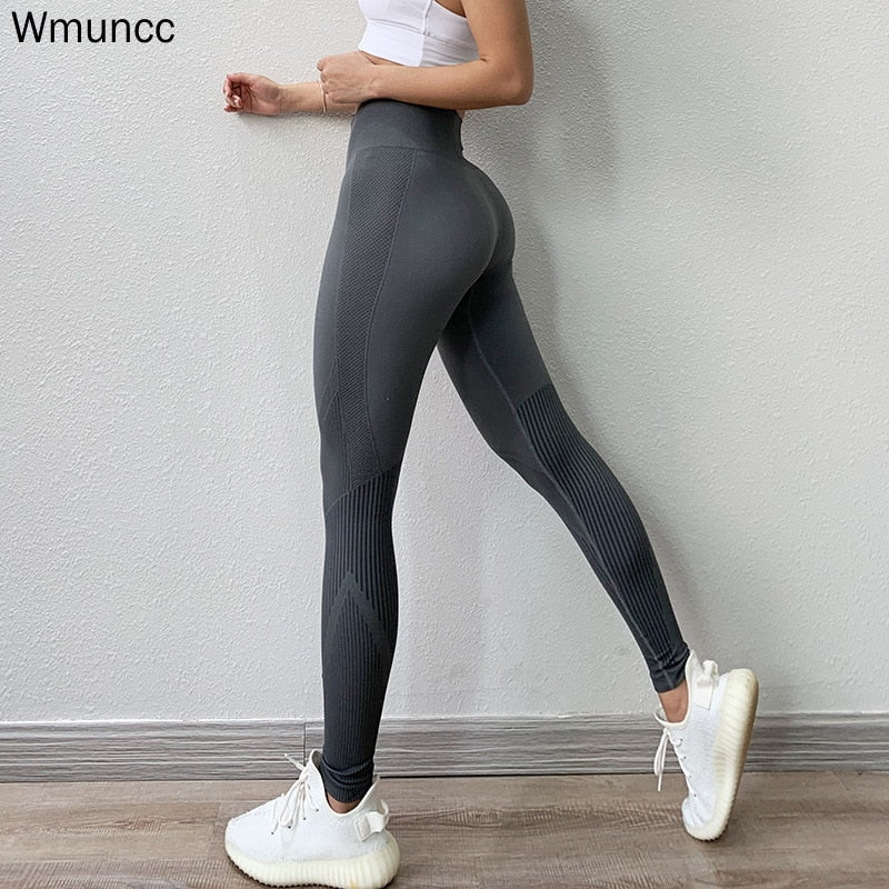 Fitness High Waist Legging Tummy Control Seamless Energy Gymwear