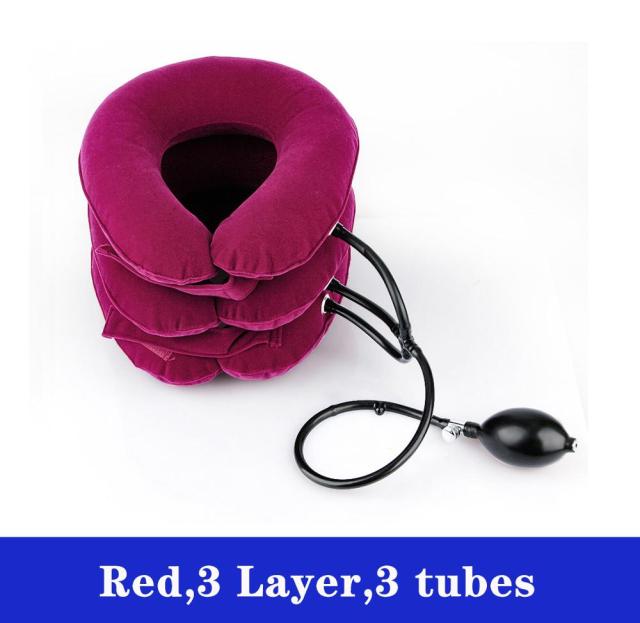 Neck Stretcher Air Cervical Traction  Orthopedic Pillow Collar