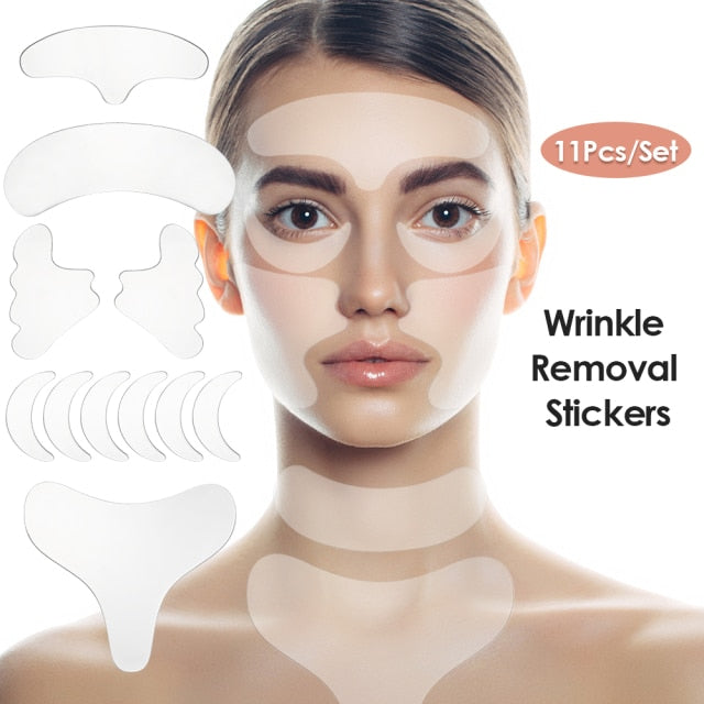 Wrinkle Removal Sticker Face Forehead Neck Anti Wrinkle