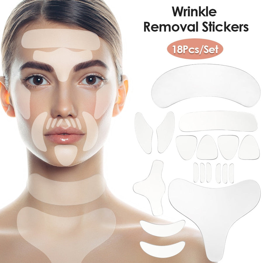 Wrinkle Removal Sticker Face Forehead Neck Anti Wrinkle